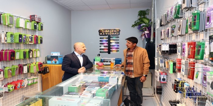 Vali Varol, yeni açılan işyerlerini ziyaret etti